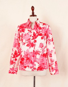 agnes b floral blouse ( MADE IN JAPAN, M size )