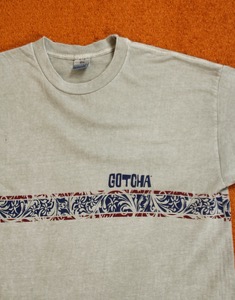 90&#039;s GOTCHA CALIFORNIA HALF SLEEVE SHIRT ( Made in U.S.A. , L size )