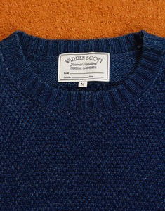 Warren Scott  X Journal standard Indigo Cotton Knit ( M size )