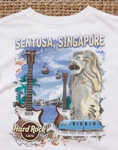 HardRock Cafe  SENTOSA, SINGAPORE  T-SHIRT ( KIDS 5-6 size )