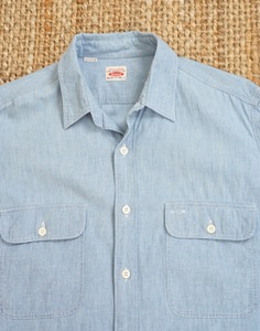 90&#039;s Levi&#039;s Vintage Chambray Shirt ( L size )
