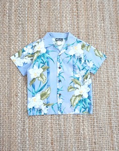 Hinalea hawaiian shirt ( MADE IN HAWAII, KIDS 7T size )