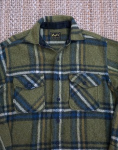 Vintage Rugby For all good sports Cpo Wool Shirt ( M size )