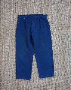 Vintage French Workwear Trouser ( Made in France , 37.4 inc  )