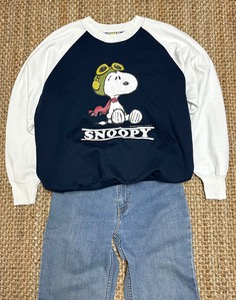 Vintage Peanuts Snoopy Sweatshirt ( L size )