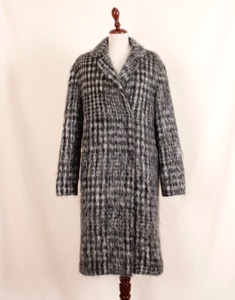 INTREND MOHAIR COAT ( MADE IN ITALY, M size )