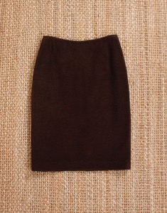 agnes B  Wool Skirt ( MADE IN JAPAN,  S size , 27 inc )