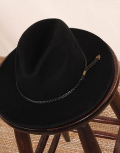 Vintage Alpin Present Austria  Wool Hat ( 55 size )