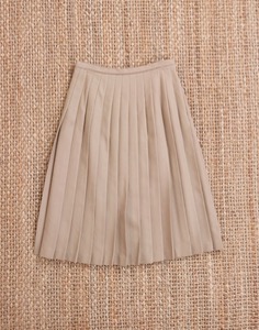 Spick and Span pleats skirt ( MADE IN JAPAN, 26 inc )
