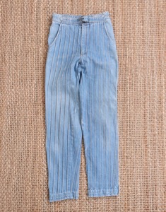 DASHER Jeans Artesanal Pants  ( 100% algodão, 25 inc )