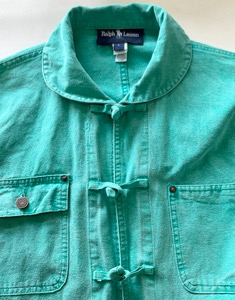 Ralph Lauren Cotton Jacket  ( MADE IN U.S.A, L size )