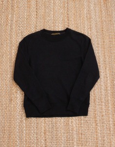 PHIGVEL MAKERS  WOOL CREW NECK KNIT ( Made in JAPAN ,  S size )