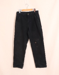 Vintage Carhartt Washed  B11 Black Carpenter pants ( 32 x 32  size )
