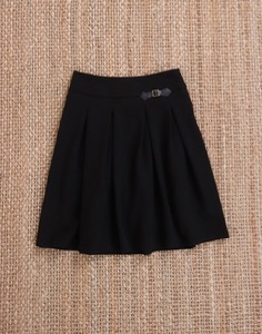 Conbipel Black Skirt ( MADE IN ITALY, M size, 28 inc )