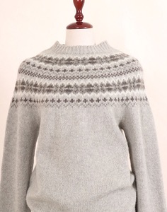 MARGARET HOWELL SWEATER ( MADE IN SCOTLAND, M size )
