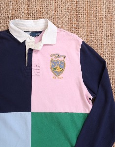 Polo Ralph Lauren Rugby Shirt ( L size , Custon FIt )