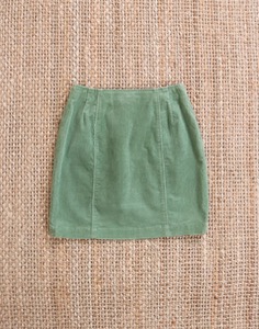 TOMORROWLAND_MACPHEE Corduroy  Skirt  ( MADE IN JAPAN,  25 inc )