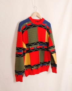IESTENI 3D WOOL KNIT ( Made in JAPAN , M size )
