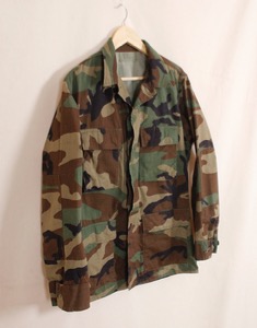 90&#039;s US ARMY WOODLAND BDU JACKET ( MADE IN U.S.A. S/R size  )