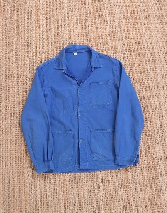 bleu de travail French Work Jacket ( Made in France , 95 size )