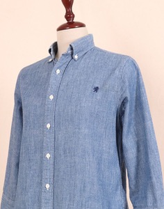 Gymphlex  Chambray Shirt  ( MADE IN JAPAN,  S size )