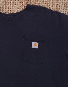 Carhartt Original Fit Pocket T-shirt  ( K87 NVY , XL Regular size  )