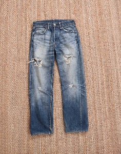 LEVI&#039;S 66501 Vintage Denim Pants ( Selvedge , Made in JAPAN ,  31.8  inc )