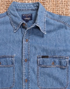 Wrangler Japan Denim Shirt (  L size )