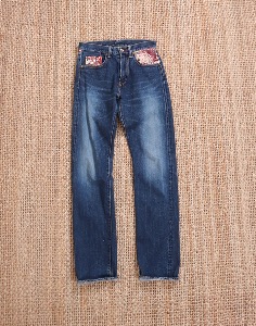 ETERNAL 25025 Oriental Half Selvedge Denim Pants ( Made in JAPAN , 29 inc )