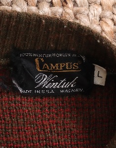 60~70&#039;s  Campus WinTuk Acrylic Sweater ( Made in U.S.A. L size )