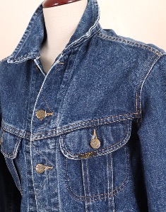 1960&#039;s Lee Riders PATD 153438 Denim Jacket ( Made in U.S.A. 36 size )