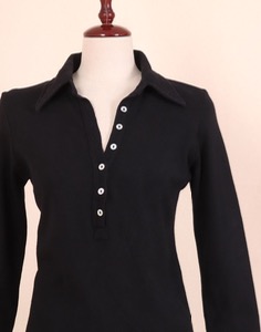 JUICY COUTURE Black Top ( MADE IN U.S.A, S size )