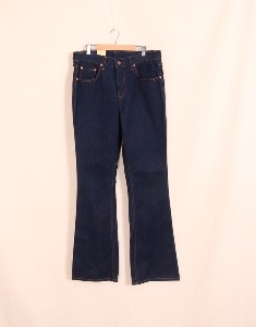 Vintage Levis EM557-0411 Orange Tab Flare Denim Pants ( Dead Stock , 30x33 )