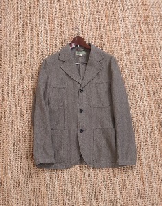 Dry Bones Black Chambray Prisoner Jacket ( Man&#039;s S size , Made in JAPAN )