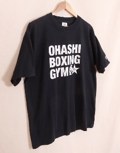 OHASHI BOXING GYM VINTAGE T-SHIRT (  XL size )