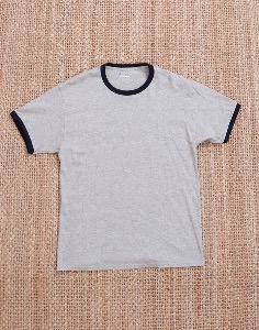 Champion U.S.A. T136 Ringer T-Shirt (  L size )