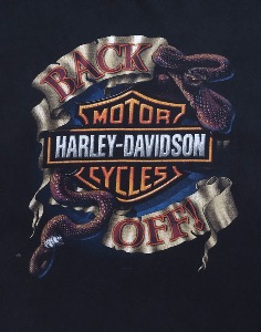 HARLEY-DAVIDSON BALA&#039;S Vintage T-Shirt ( Made in U.S.A. 3XL size )