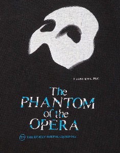 80&#039;s The PHANTOM of the OPERA R.U.G Vintage T-Shirt ( Made in U.S.A. , L size )