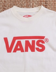VANS &quot;OFF THE WALL&quot; LOGO  T-Shirt ( S size )