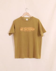Vintage Tokyo Tattoo Club T-Shirt ( L size )