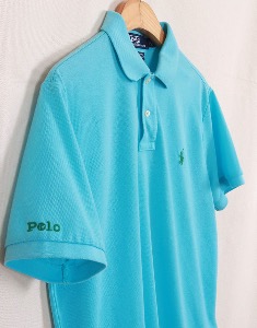 Polo Ralph Lauren THE EARTH POLO Pique Shirt ( Custum Slim Fit    L size )