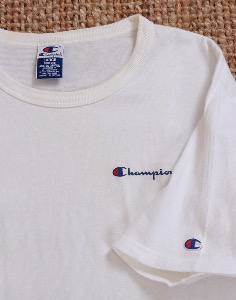 90&#039;s Champion Cotton T-Shirt ( L size )