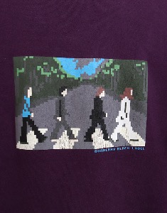 Burberry Black Label Abbey Road Vintage T-shirt ( Made in JAPAN , 3 size )