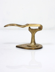 Tamar Brass Shalom Nut Cracker Collectible ( Made in Israel )