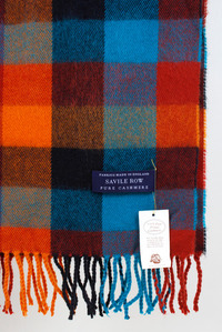 SAVILE ROW_ FURE CASHMERE ( made in ENGLAND )